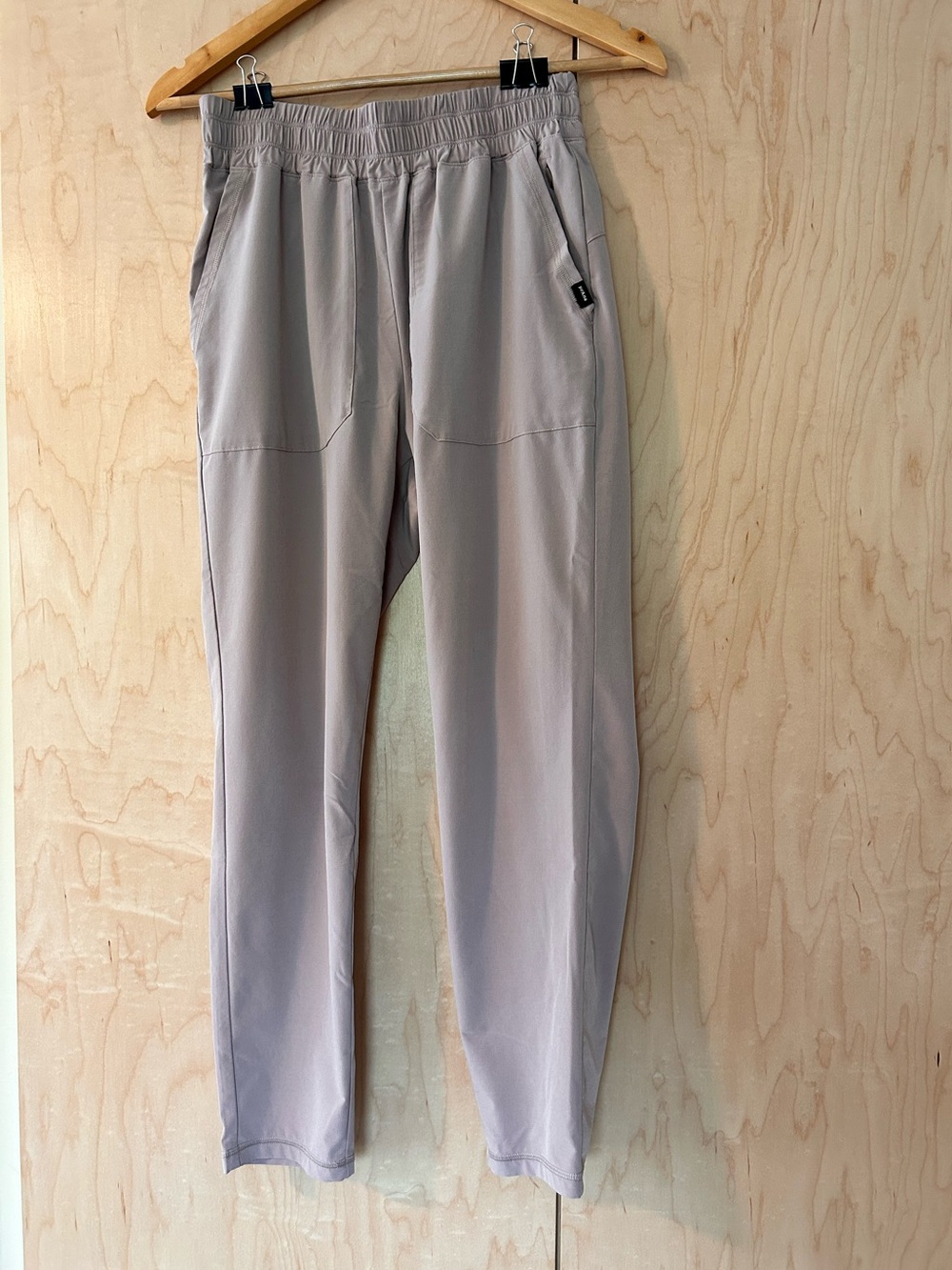 Prana Elastic-Waist Joggers - Mauve